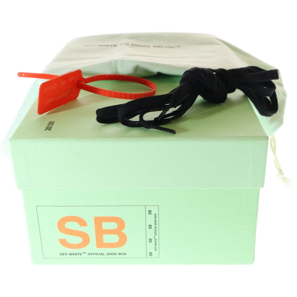 OFF-WHITE(オフホワイト) 2.0 SNEAKER スエード レザー ローカットスニーカー ブラック OMIA042R207800541010