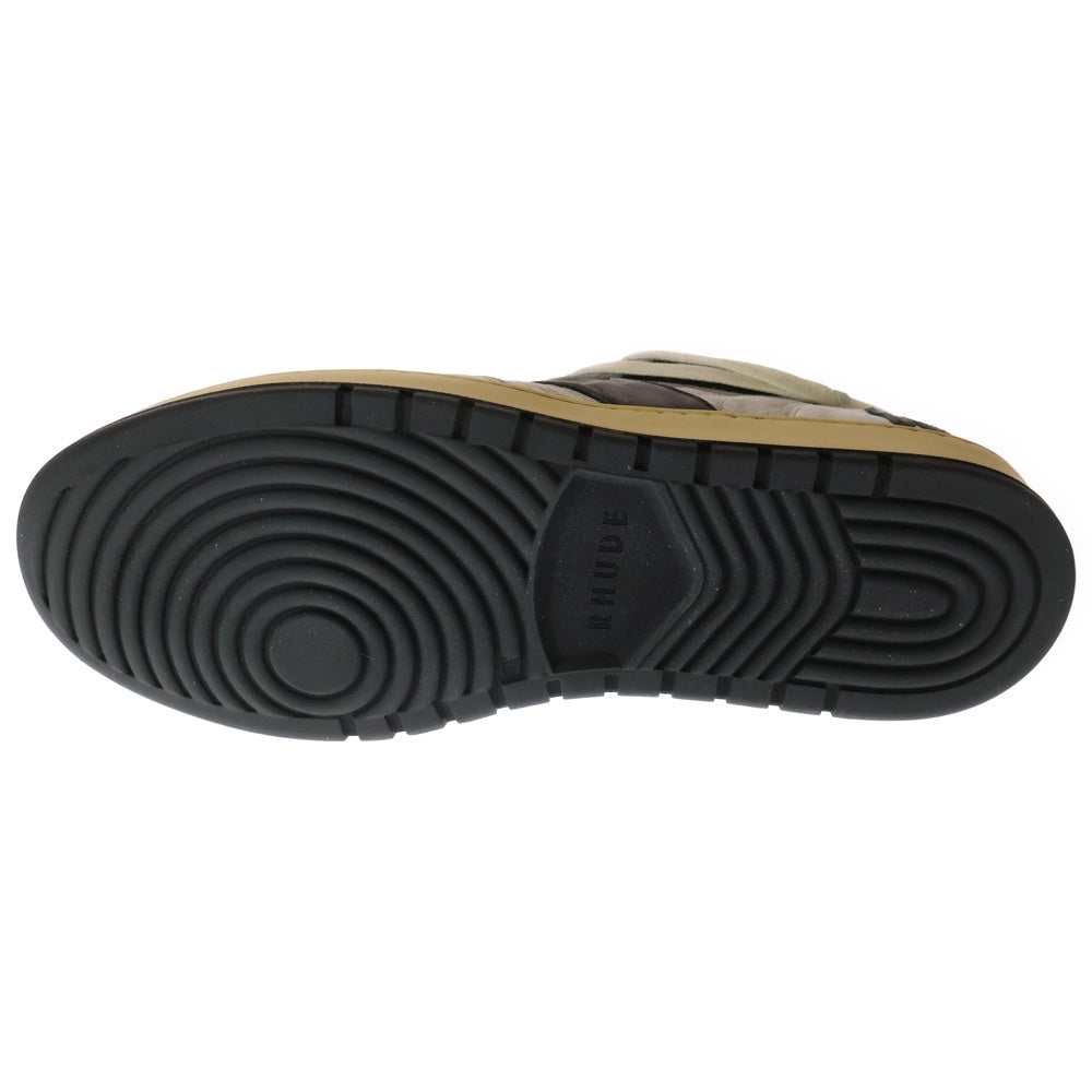 RHUDE(ルード) RHECESS LOW レセス ダメージ加工 ローカットスニーカー ホワイト/ブラック US9/27cm RHSS21FO00000002