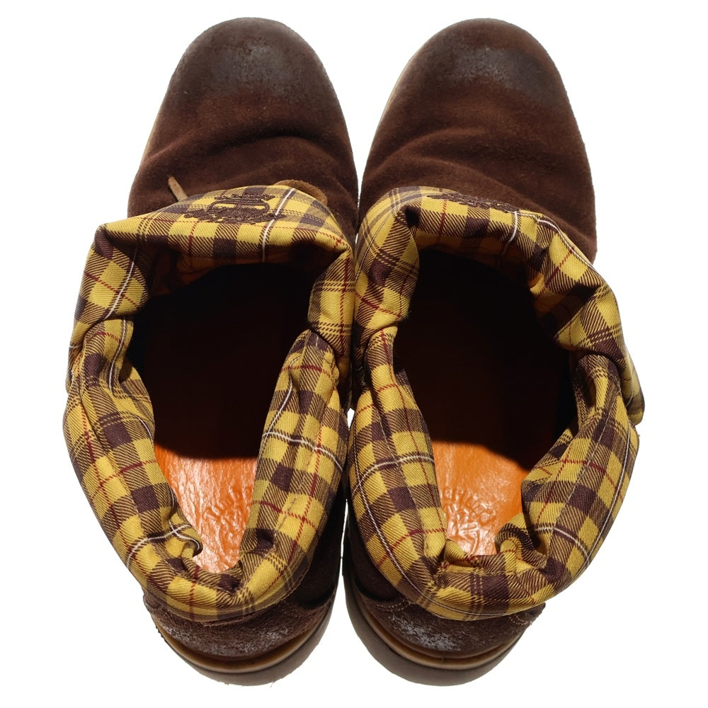 Timberland(ティンバーランド) ROLL TOP BOOT ロール トップ レースアップ ブーツ ブラウン 71588