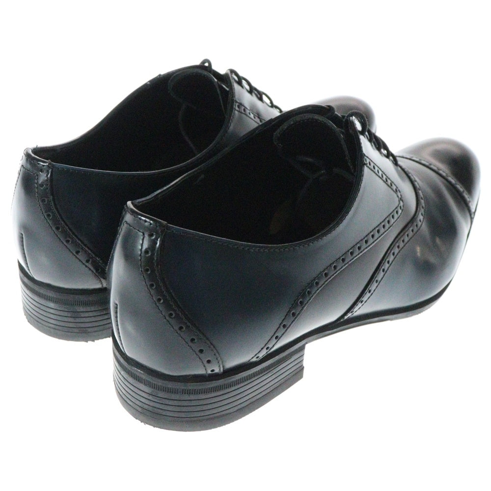 LANVIN(ランバン) ストレートチップ レザー オックスフォード ドレスシューズ ネイビー 083305
