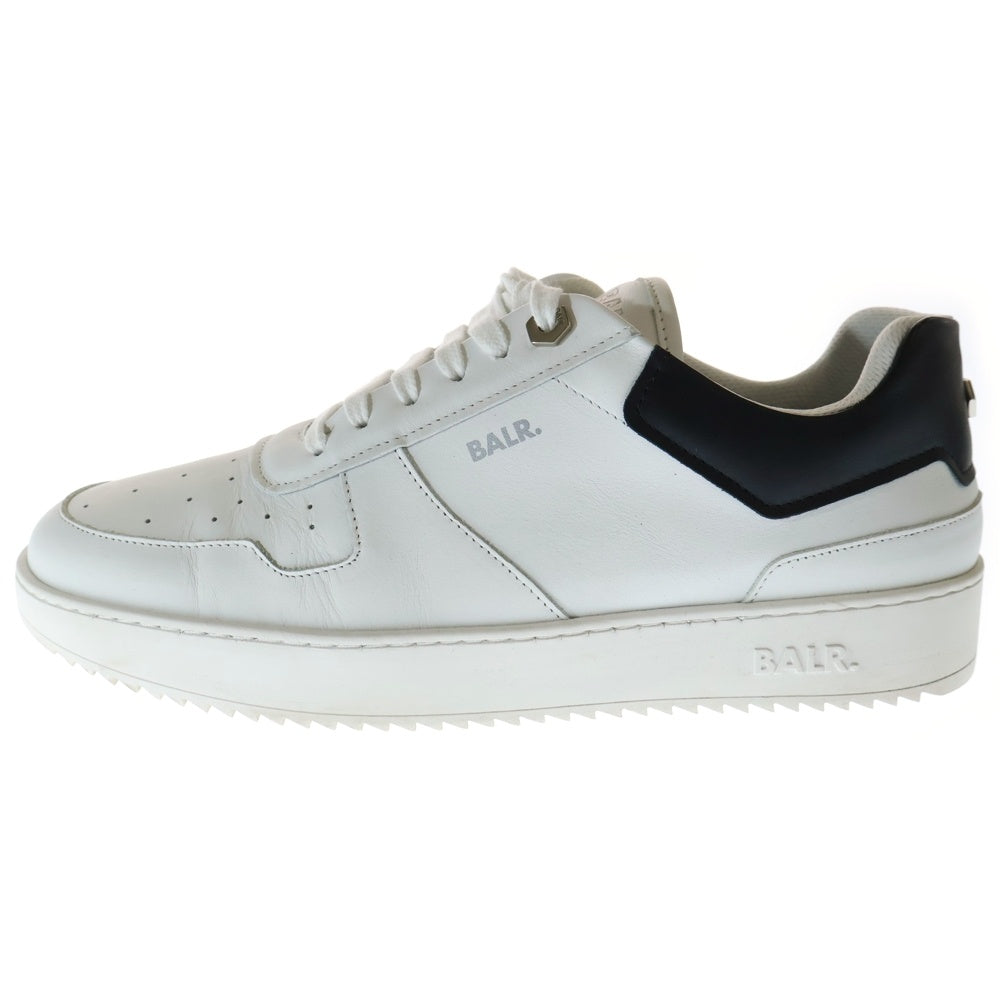 BALR.(ボーラー) レザー ローカットスニーカー ホワイト B1511.1002