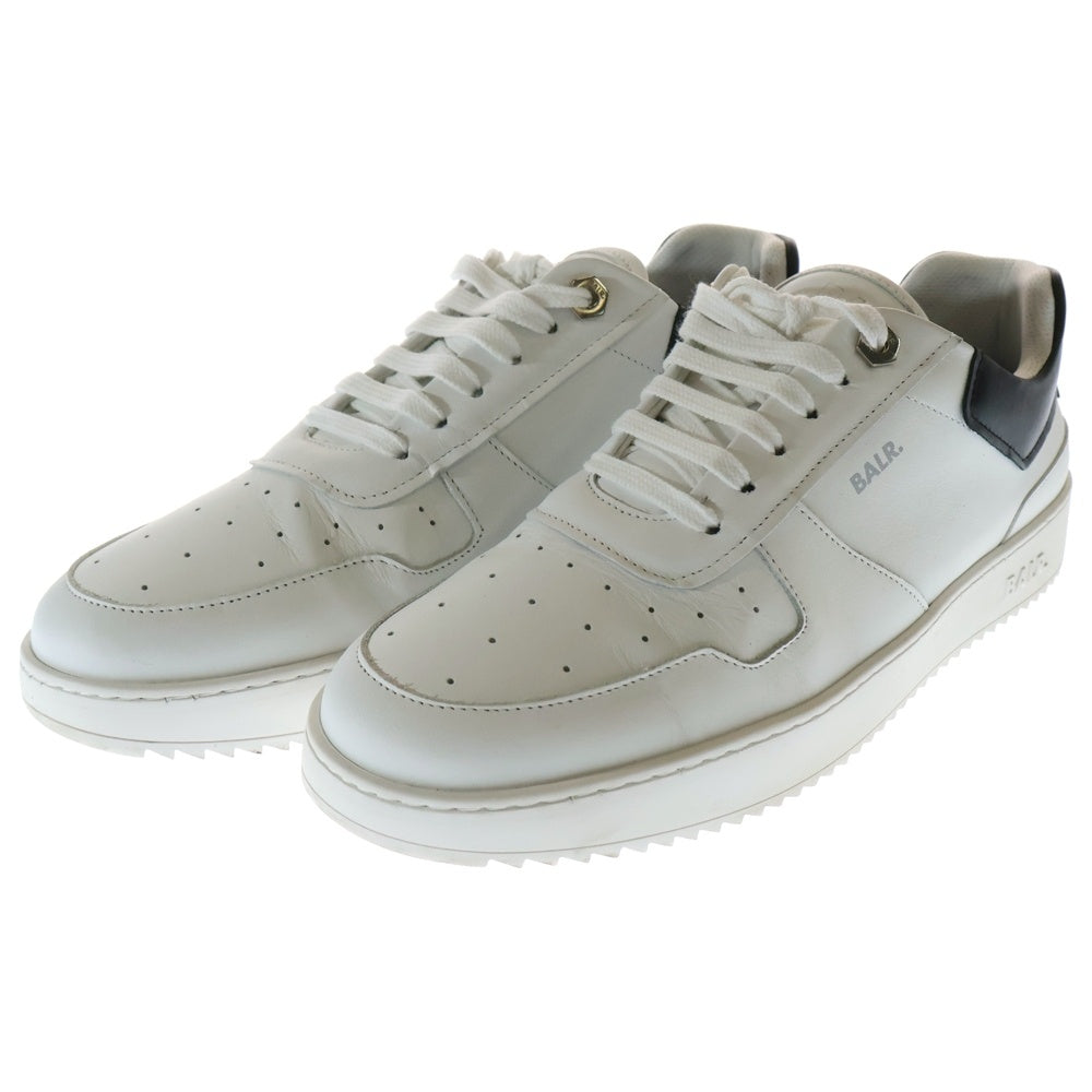 BALR.(ボーラー) レザー ローカットスニーカー ホワイト B1511.1002