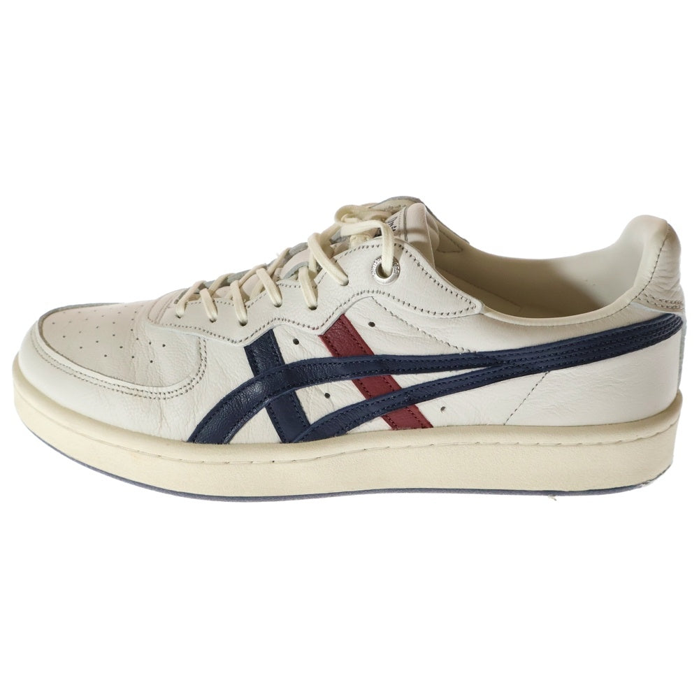 Onitsuka Tiger(オニツカタイガー) GSM SD サイドライン レザー ローカットスニーカー ホワイト レディース US7/24cm レディース 1183A803