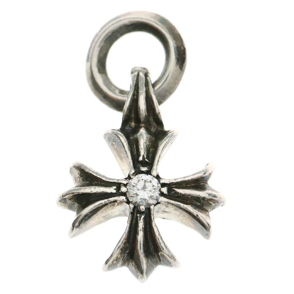 CHROME HEARTS(クロムハーツ) CH PLUS DIA CHプラス 1ダイヤ チャーム ネックレストップ シルバー