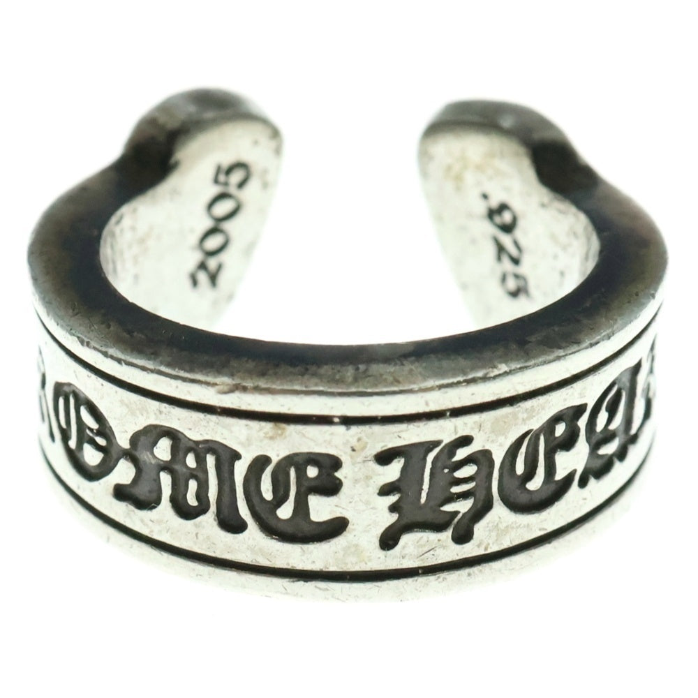 CHROME HEARTS(クロムハーツ) LG SCROLL LABEL ラージスクロールラベル リング シルバー BCA383