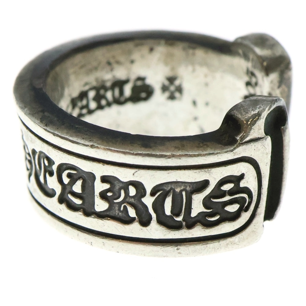 CHROME HEARTS(クロムハーツ) LG SCROLL LABEL ラージスクロールラベル リング シルバー BCA383