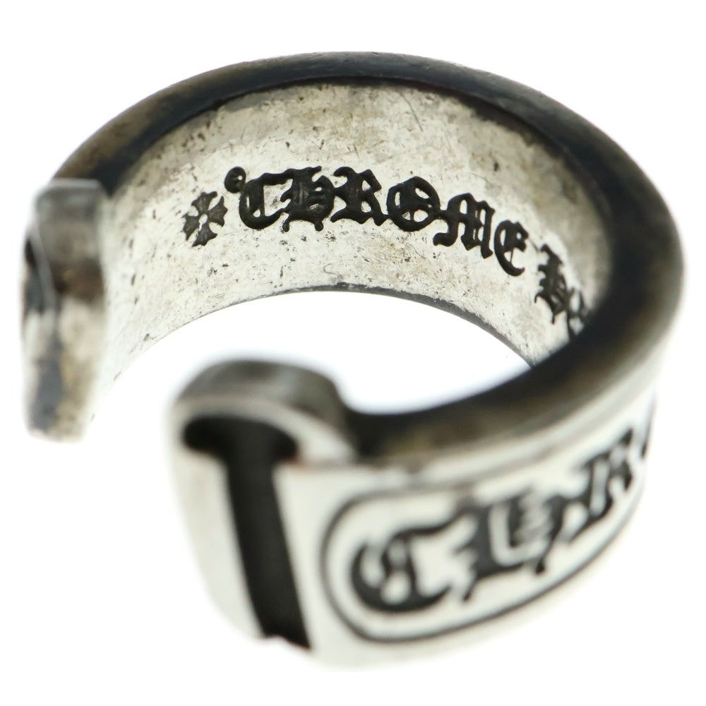 CHROME HEARTS(クロムハーツ) LG SCROLL LABEL ラージスクロールラベル リング シルバー BCA383