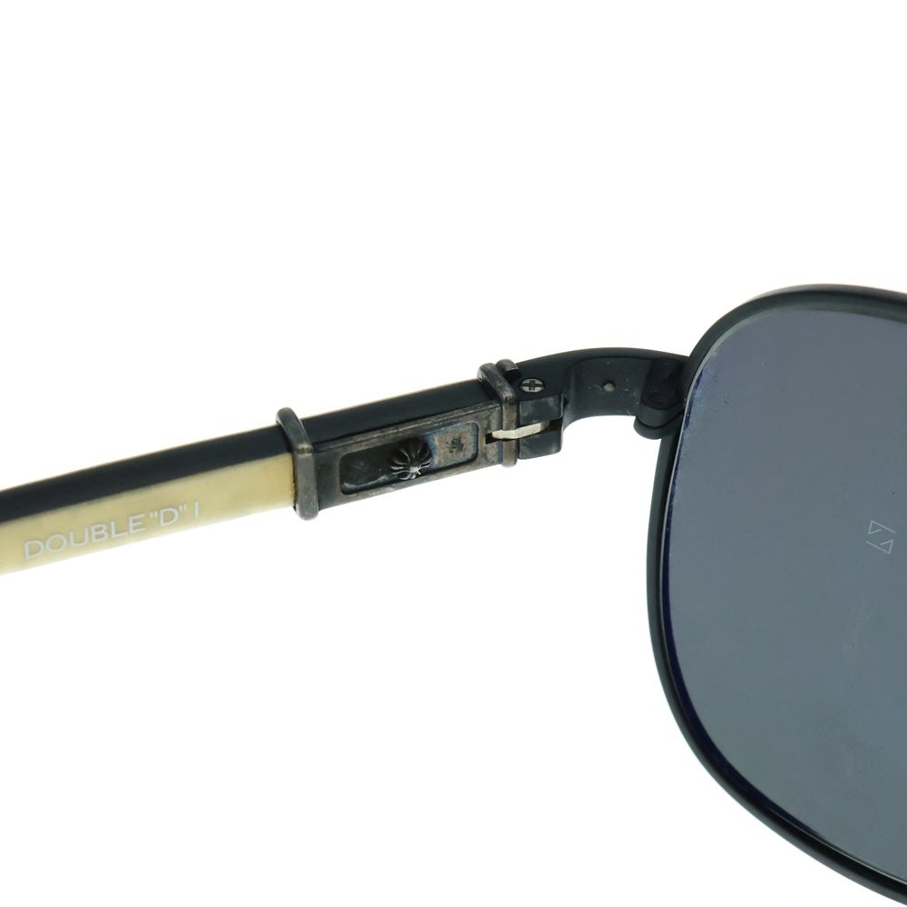 CHROME HEARTS(クロムハーツ) DOUBLE D 1 ダブルディー ティアドロップ サングラス アイウェア メガネ 眼鏡 ブラック