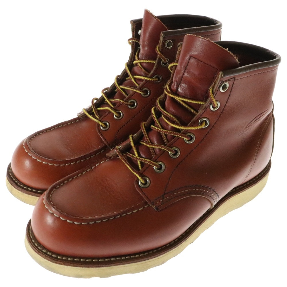 RED WING(レッド ウイング) 8875 IRISH SETTER 6INCH MOC TOE BOOT アイリッシュ モックトゥー ブーツ ブラウン