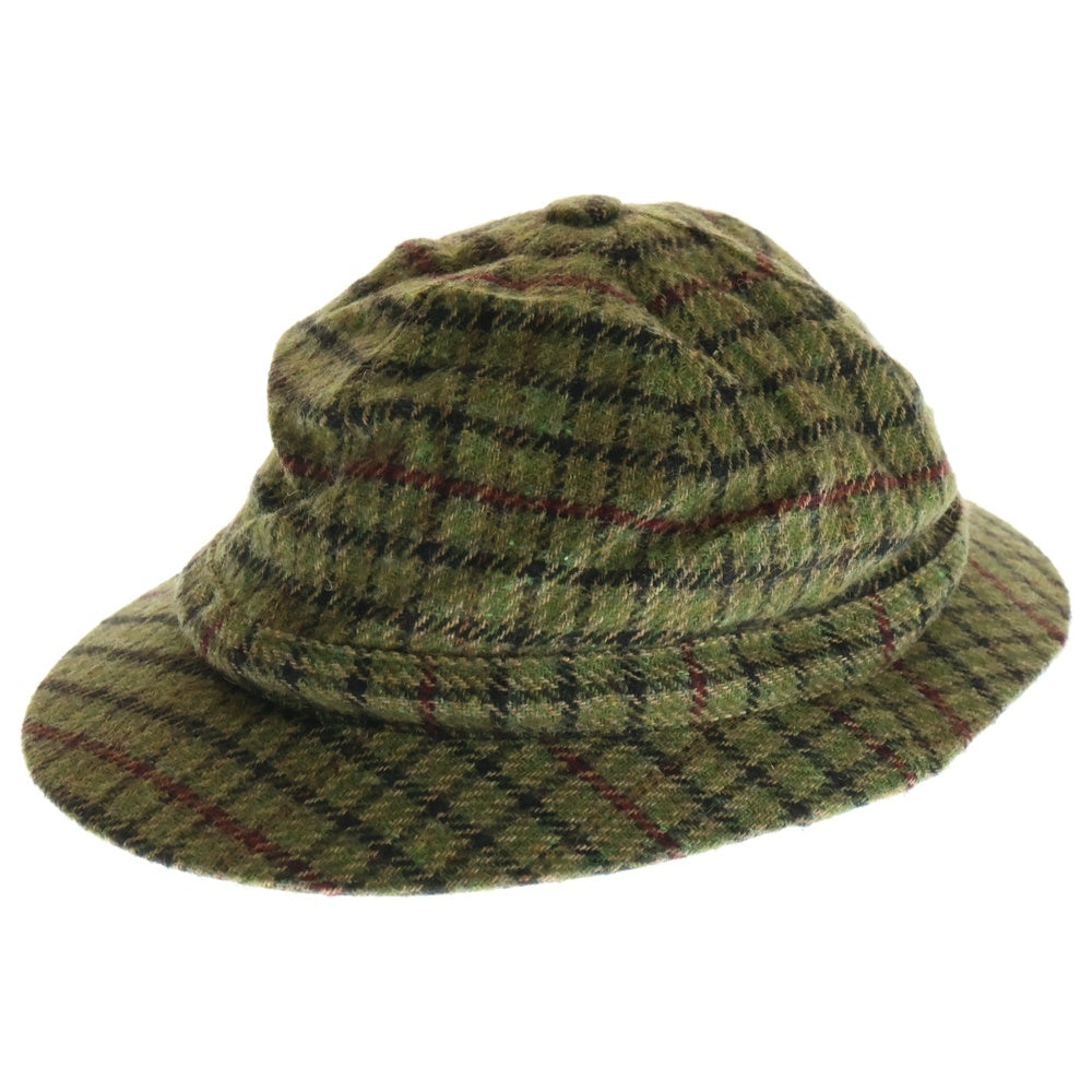 Barbour(バブアー) ウールチェック柄 ハット マルチ