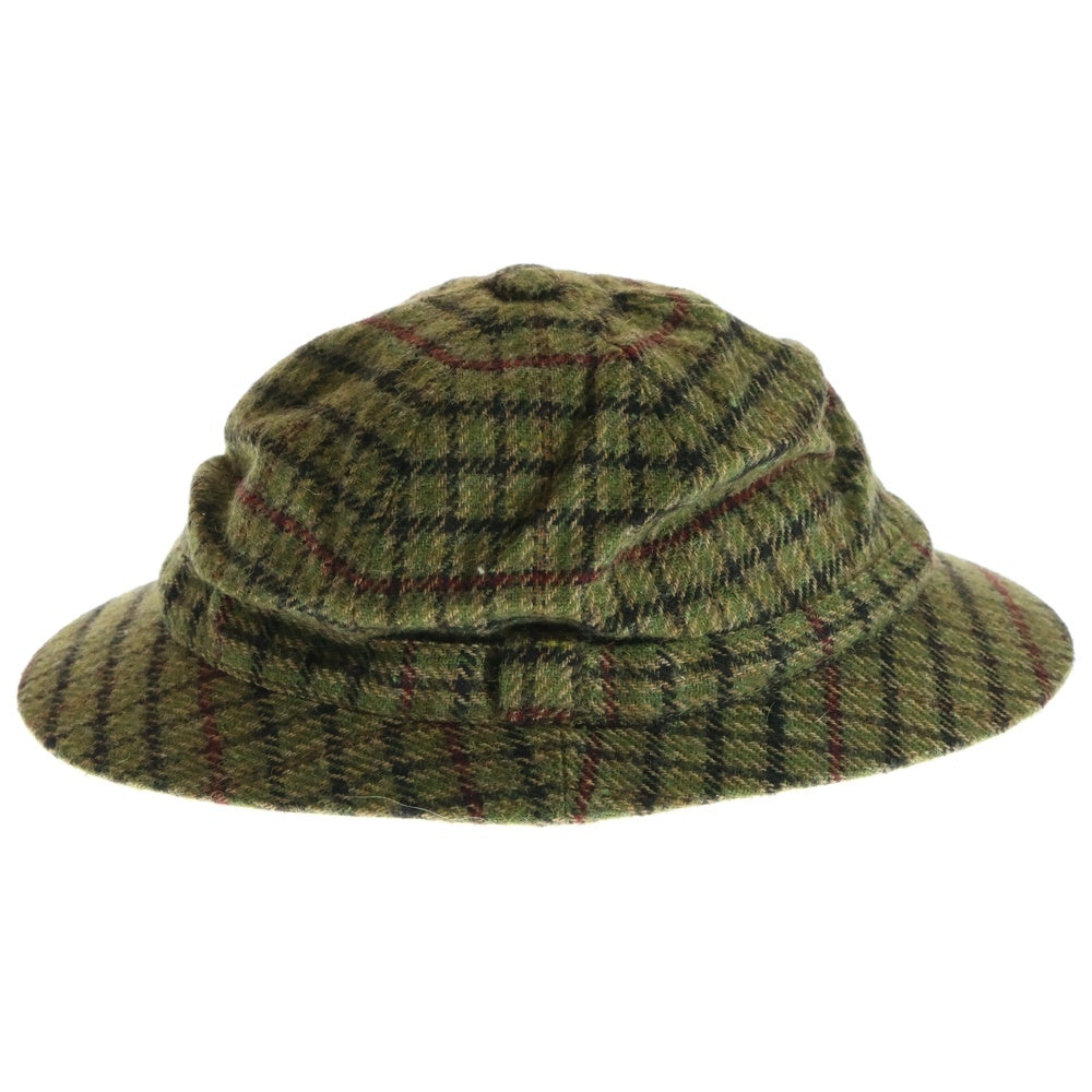Barbour(バブアー) ウールチェック柄 ハット マルチ
