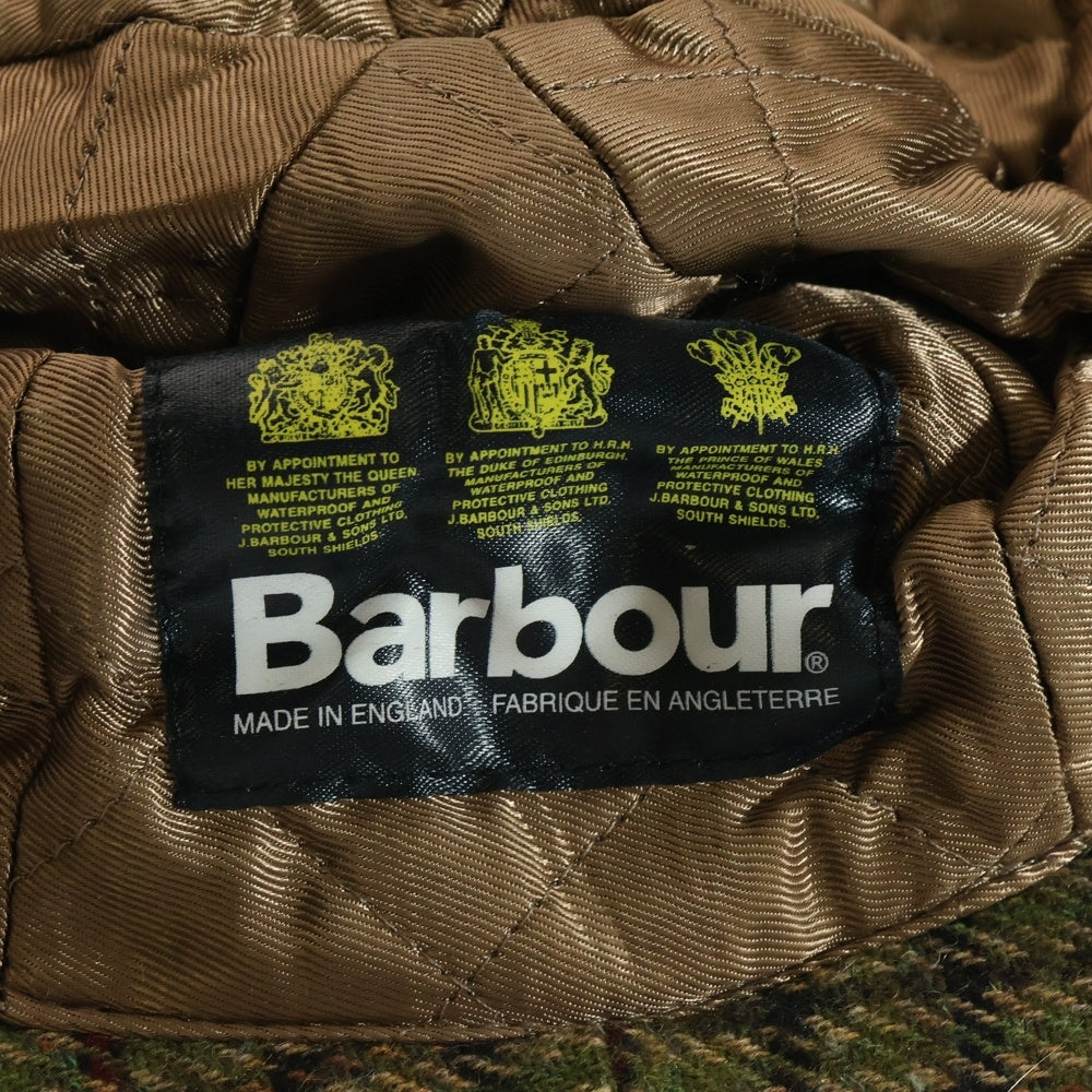 Barbour(バブアー) ウールチェック柄 ハット マルチ