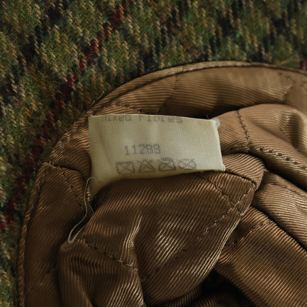 Barbour(バブアー) ウールチェック柄 ハット マルチ