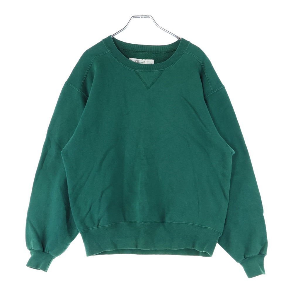 L.L.Bean(エルエルビーン) RUSSELL ラッセル 別注 無地 前V クルー 