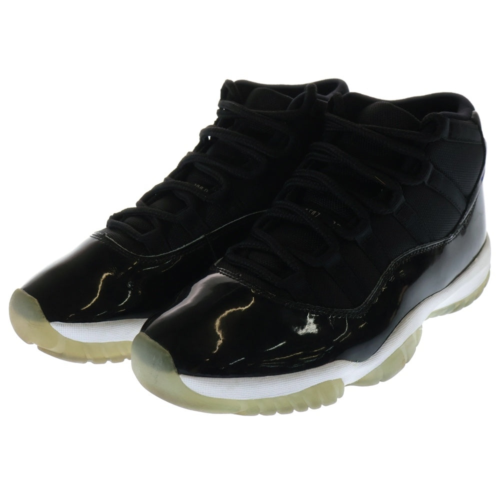 NIKE(ナイキ) AIR JORDAN 11 RETRO SPACE JAM エアジョーダン 11 レトロ スペースジャム ハイカットスニーカー ブラック/ホワイト US9/27cm 378037‐003