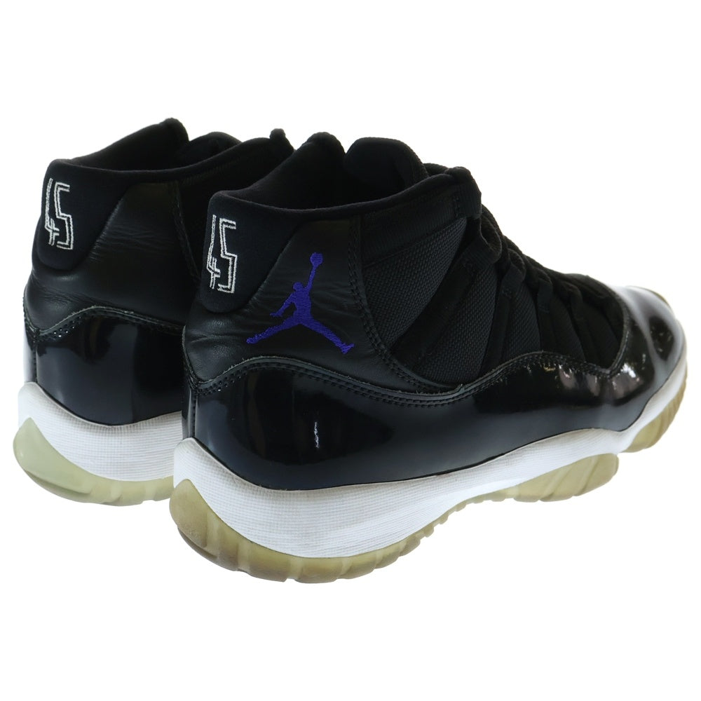 NIKE(ナイキ) AIR JORDAN 11 RETRO SPACE JAM エアジョーダン 11 レトロ スペースジャム ハイカットスニーカー ブラック/ホワイト US9/27cm 378037‐003