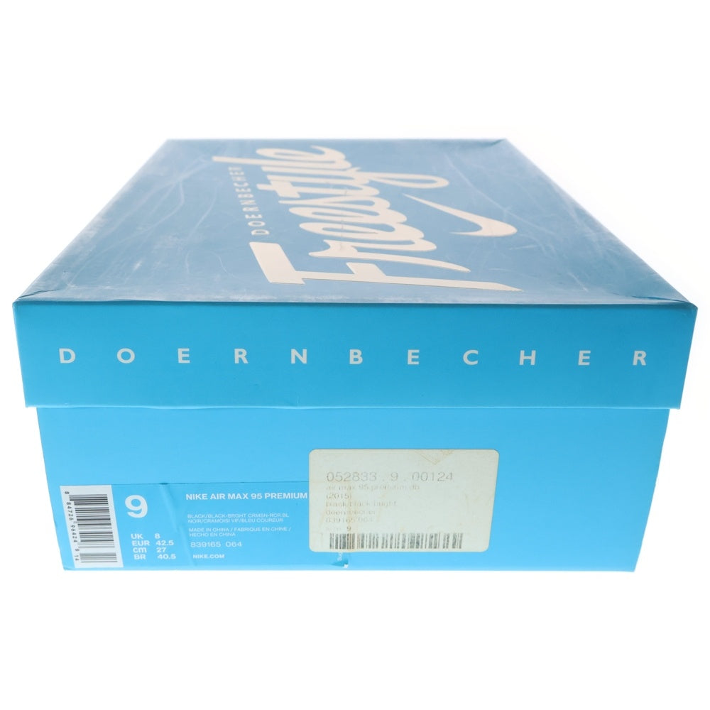 NIKE(ナイキ) 【観賞用2015年製】 AIR MAX 95 PREMIUM DB DOERNBECHER FREESTYLE エアマックス 95 ドーレンベッカー ローカットスニーカー US9/27cm 839165-064