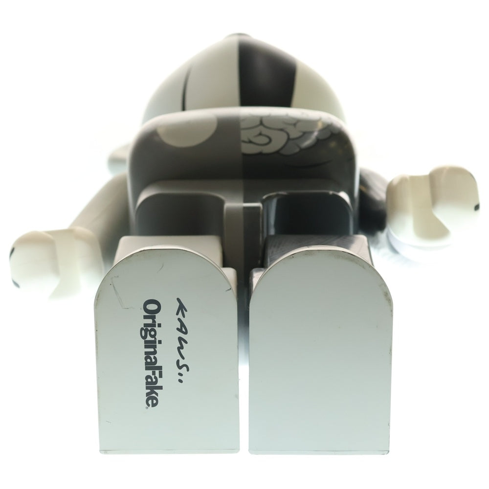MEDICOM TOY(メディコムトイ) BE@RBRICK Original Fake ×KAWS Companion Dissected Grey 1000% カウズ ベアブリック フィギュア 人体模型 グレー