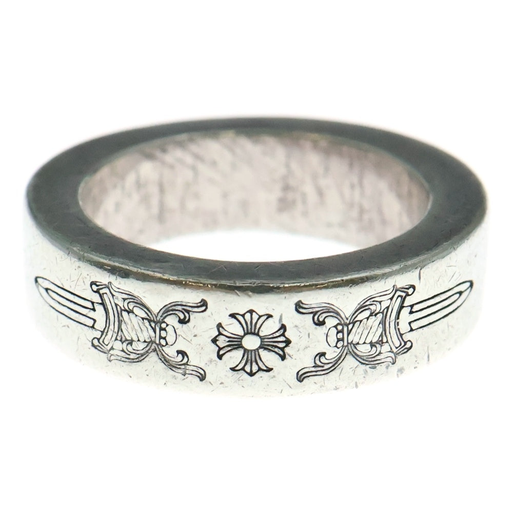 CHROME HEARTS(クロムハーツ) 6mm SPACER DAGGER 6mmスペーサーリング ダガー シルバー BCA335