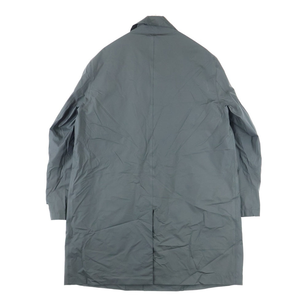 MARGARET HOWELL(マーガレットハウエル) GORE-TEX ゴアテックス 5B ナイロン チェスターコート グレー 579-110503