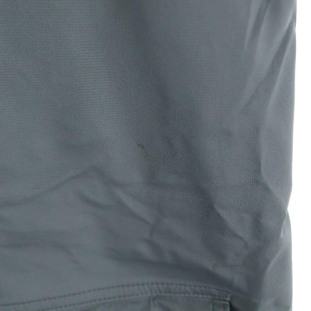 MARGARET HOWELL(マーガレットハウエル) GORE-TEX ゴアテックス 5B ナイロン チェスターコート グレー 579-110503