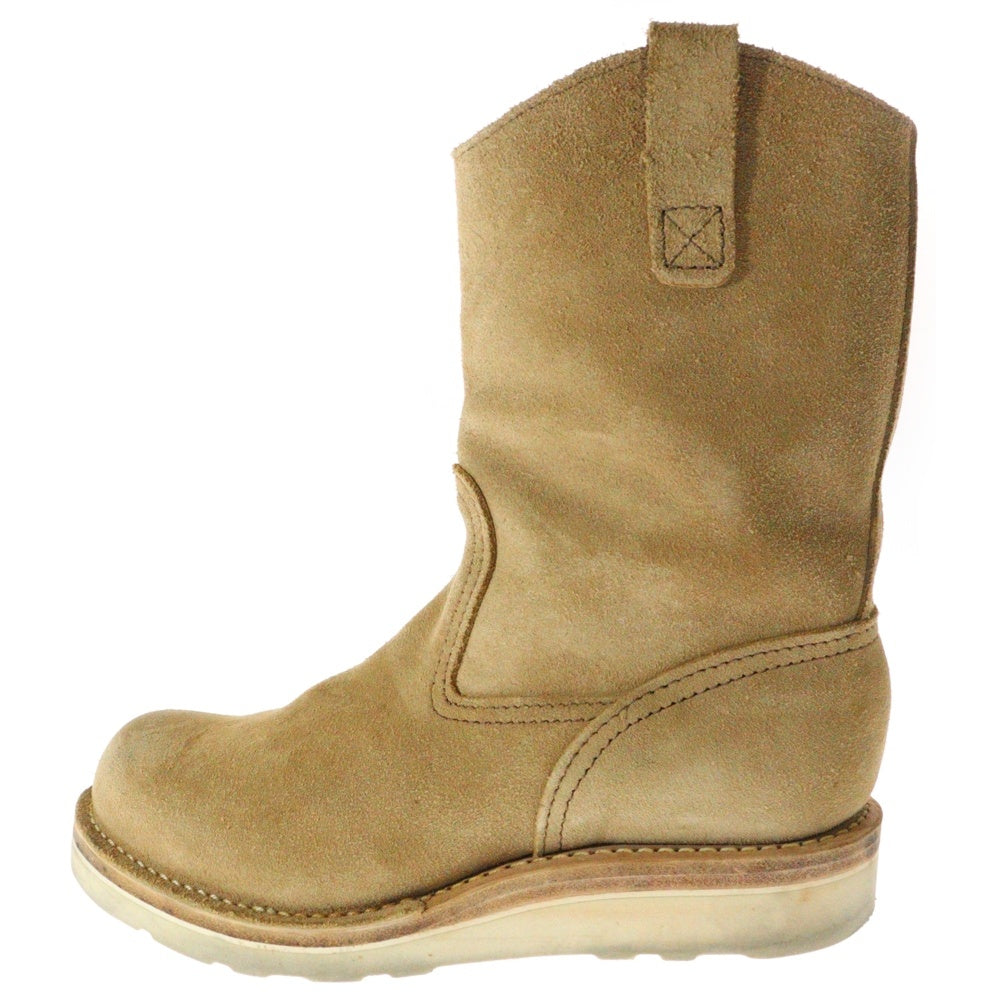 Wesco(ウエスコ) MORRISON モリソン スエードレザー ウエスタン エンジニアブーツ ベージュ