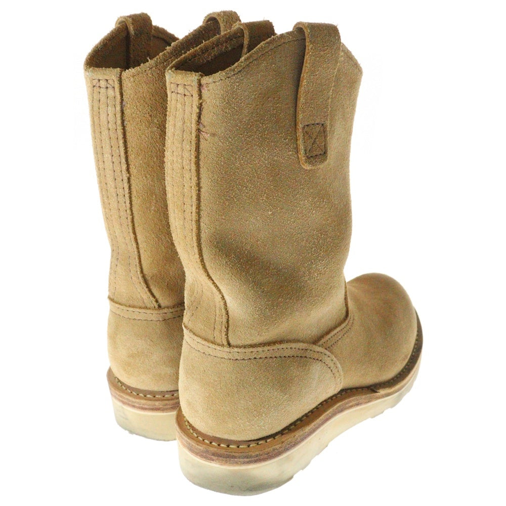 Wesco(ウエスコ) MORRISON モリソン スエードレザー ウエスタン エンジニアブーツ ベージュ