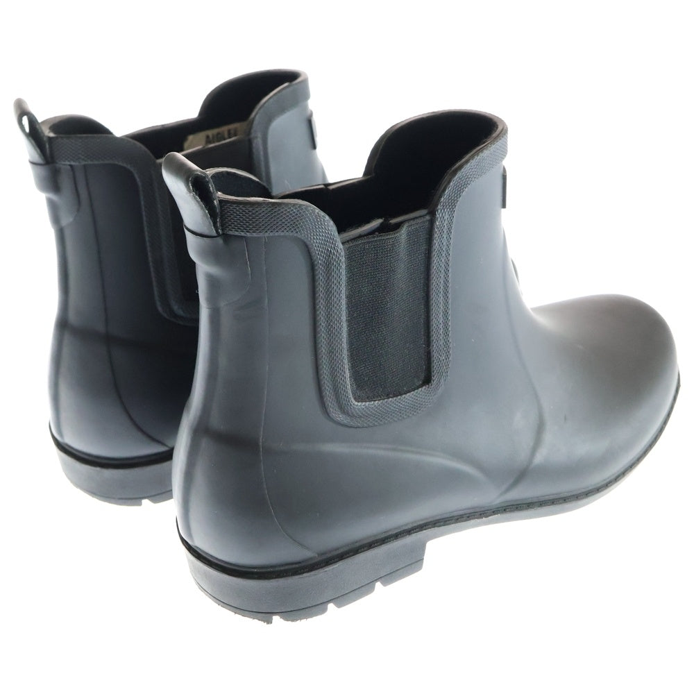 AIGLE(エーグル) ロゴパッチ ハイカット レインブーツ ブラック FS9457