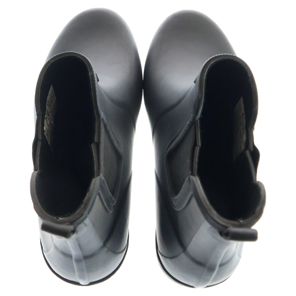 AIGLE(エーグル) ロゴパッチ ハイカット レインブーツ ブラック FS9457