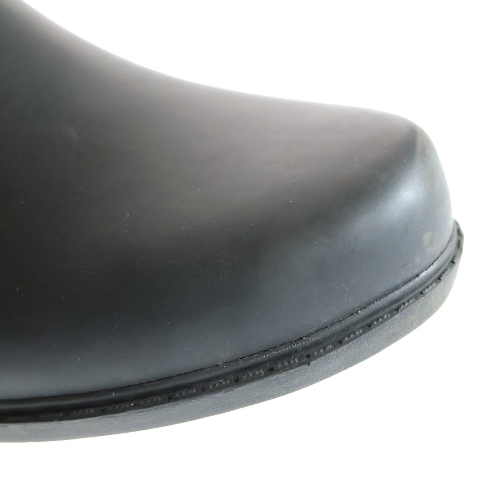 AIGLE(エーグル) ロゴパッチ ハイカット レインブーツ ブラック FS9457