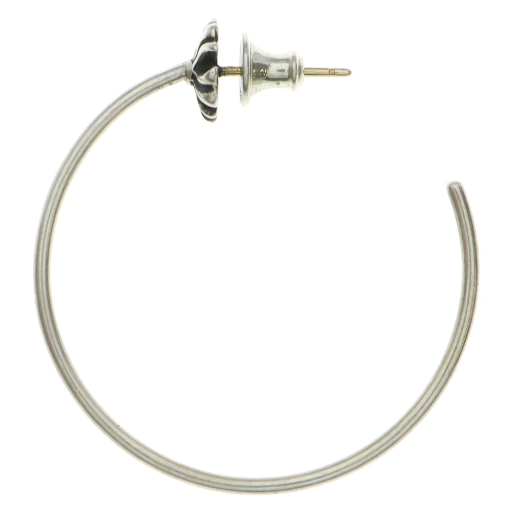 CHROME HEARTS(クロムハーツ) HOOP CH PLS CHプラス フープ ピアス シルバー BCA099