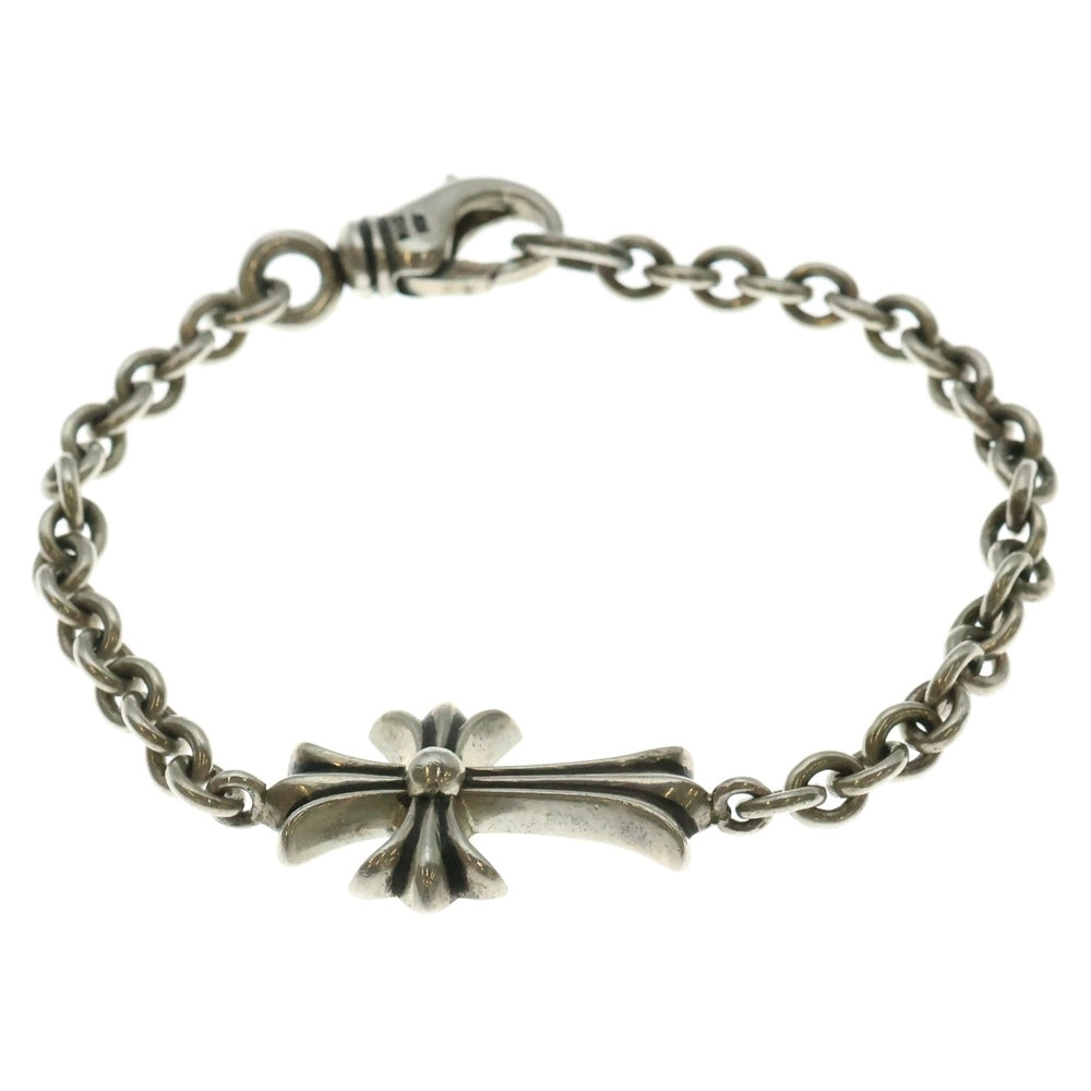 CHROME HEARTS(クロムハーツ) CHN TNY CH CRS タイニーCHクロスチェーン ブレスレット シルバー BCA136