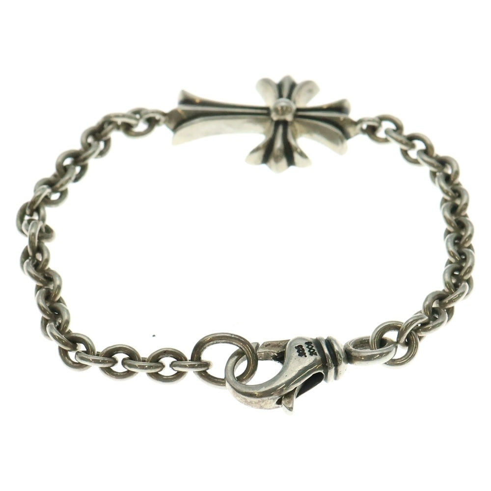 CHROME HEARTS(クロムハーツ) CHN TNY CH CRS タイニーCHクロスチェーン ブレスレット シルバー BCA136