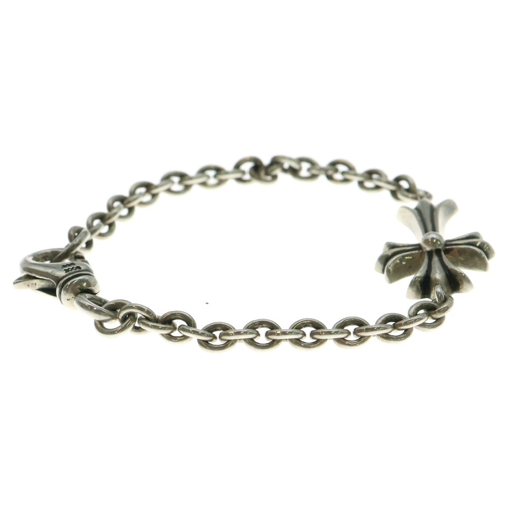 CHROME HEARTS(クロムハーツ) CHN TNY CH CRS タイニーCHクロスチェーン ブレスレット シルバー BCA136