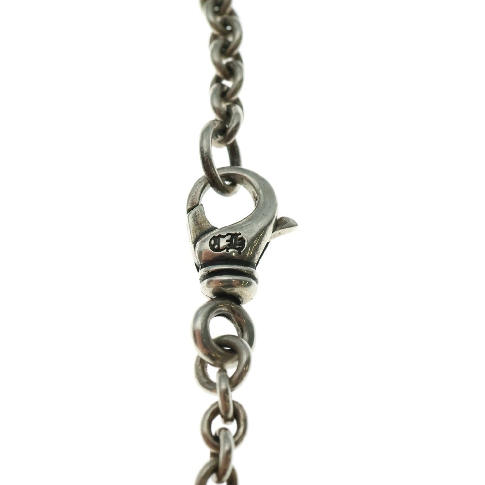 CHROME HEARTS(クロムハーツ) CHN TNY CH CRS タイニーCHクロスチェーン ブレスレット シルバー BCA136