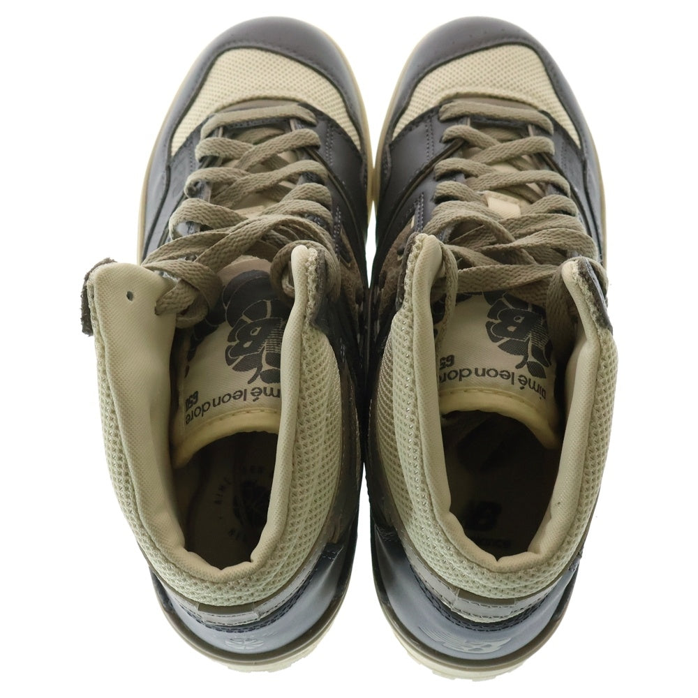 New Balance(ニューバランス) BB650R01 ×AIME LEON DORE 650R エメレオンドレ ハイカットスニーカー グレー US9/27cm