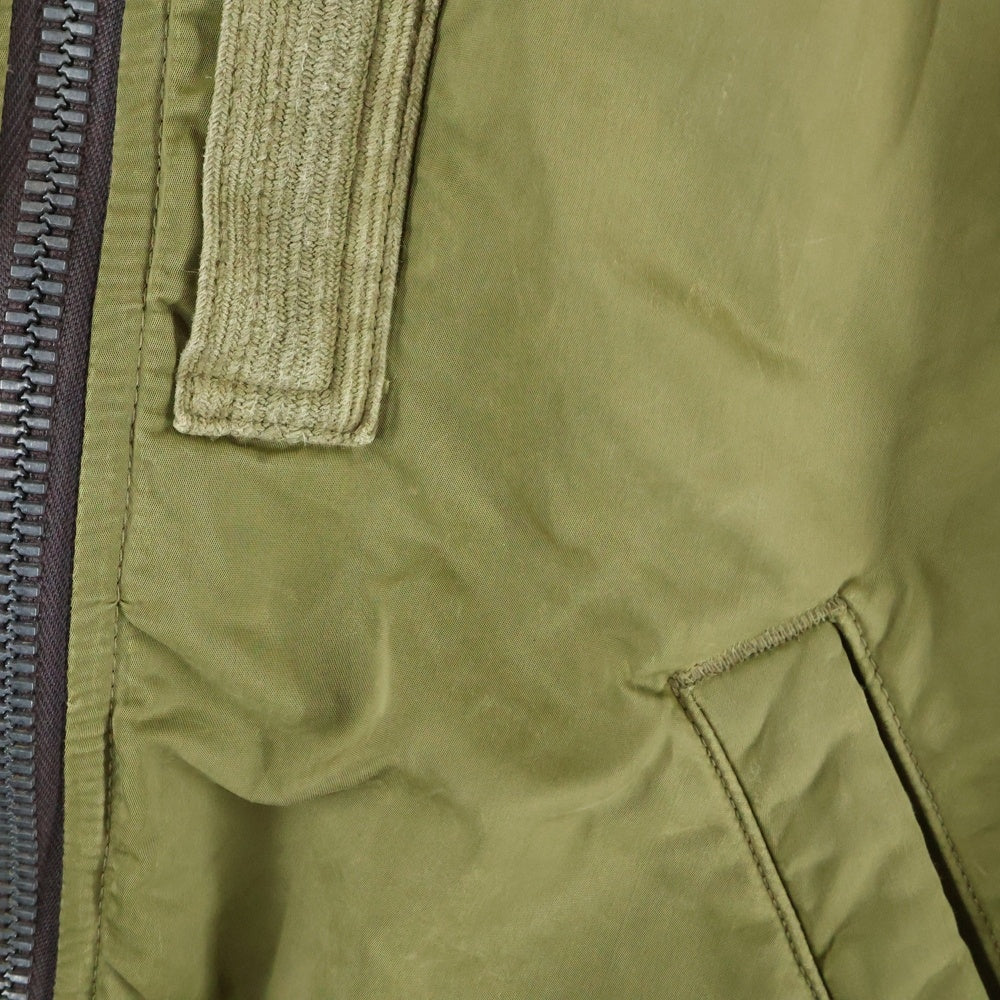 VISVIM(ヴィスヴィム) 16AW THORSON JKT ジップアップ フライトジャケット カーキ 0116205013037