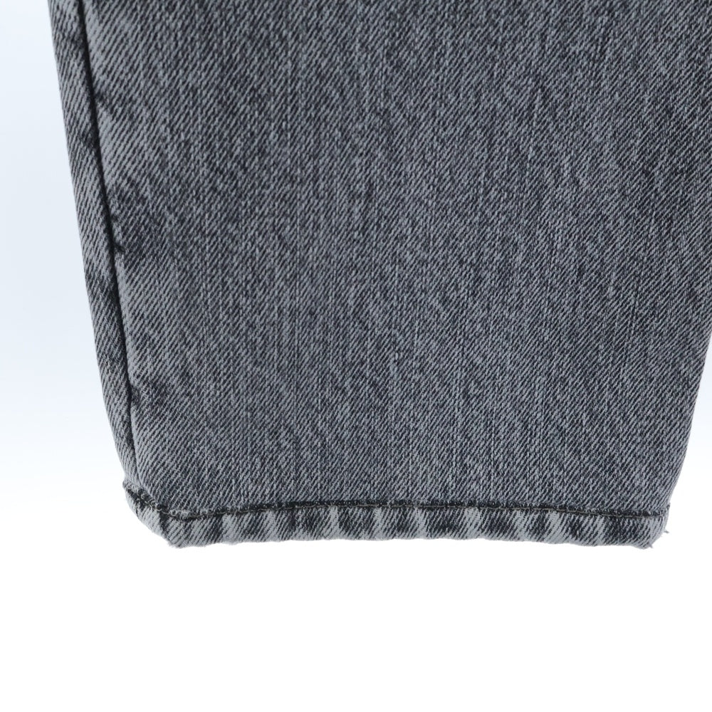 BRUNELLO CUCINELLI(ブルネロクチネリ) ボタンフライ テーパード デニムパンツ ブラック