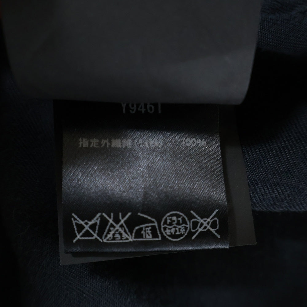 SAINT LAURENT PARIS(サンローランパリ) 15AW WESTERN L/S SHIRT ウエスタン フロントボタン 長袖シャツ ネイビー 391674 Y946I