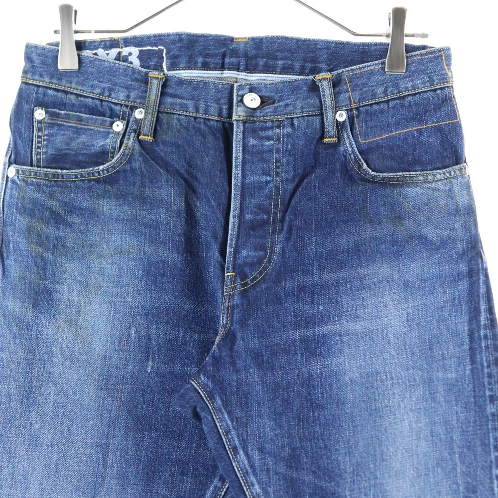 VISVIM(ヴィスヴィム) 16SS SOCIAL SCULPTURE DENIM ダメージ加工 ジッパーフライ デニム パンツ ジーンズ 0116105005015