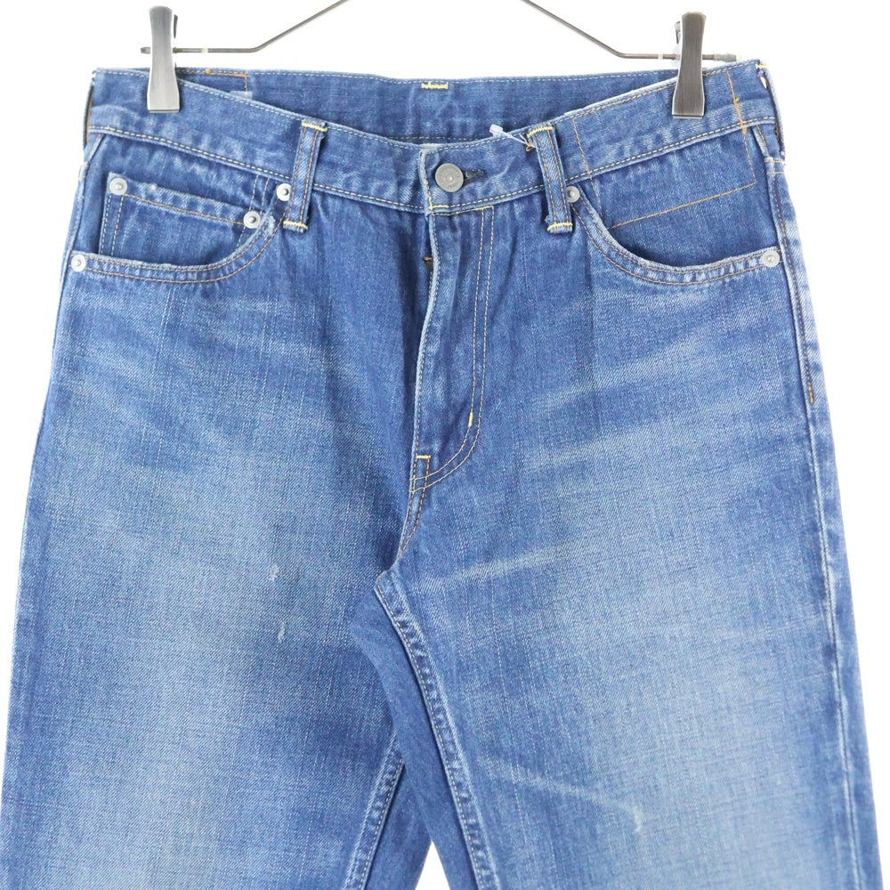 VISVIM(ヴィスヴィム) 16SS SOCIAL SCULPTURE DENIM ダメージ加工 ジッパーフライ デニム パンツ ジーンズ 0116105005015