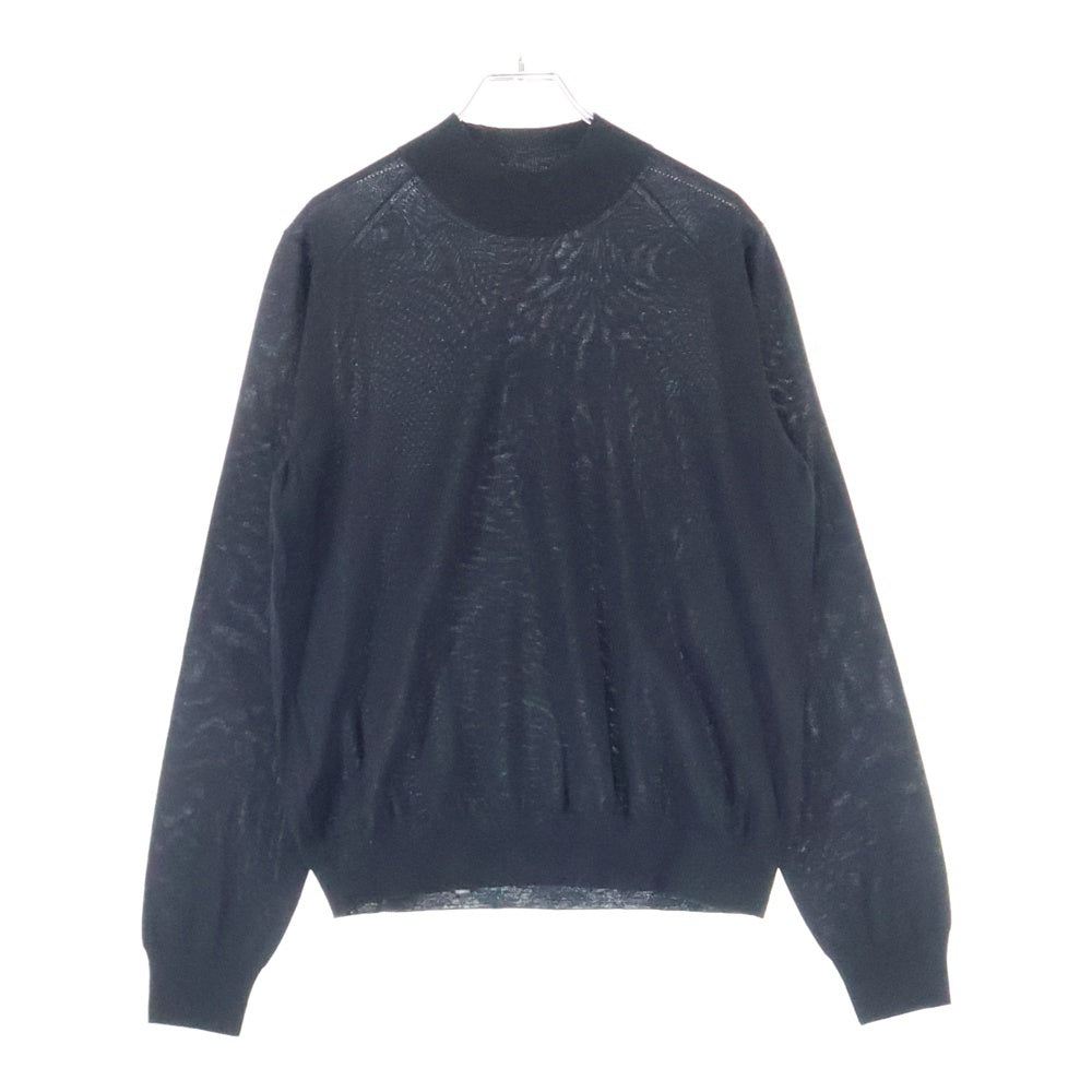CELINE(セリーヌ) モックネック ミラノウール ニットセーター ブラック 2A866395D