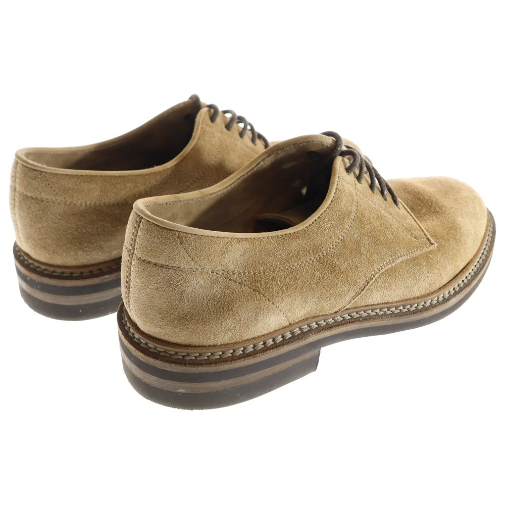 BRUNELLO CUCINELLI(ブルネロクチネリ) レースアップ プレーントゥ スエード ローカットシューズ ブラウン