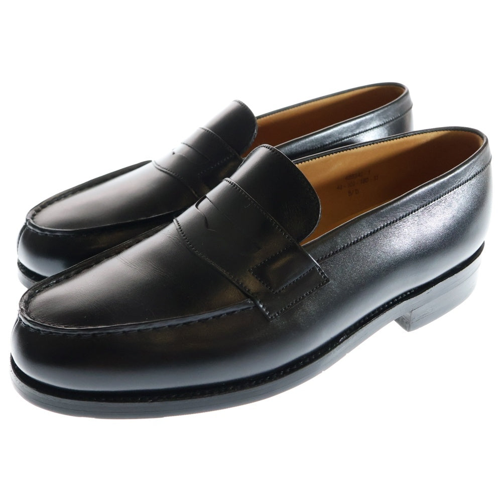 J.M.WESTON(ジェイエムウエストン) SIGNATURE LOAFER シグネチャー レザー コインローファー ラバーソール 革靴 ブラック 41-101-180-11