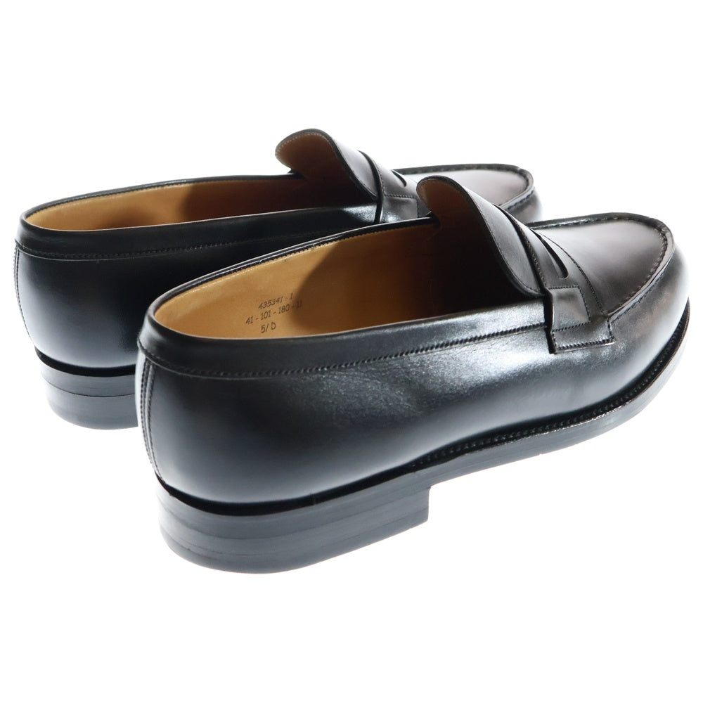 J.M.WESTON(ジェイエムウエストン) SIGNATURE LOAFER シグネチャー レザー コインローファー ラバーソール 革靴 ブラック 41-101-180-11