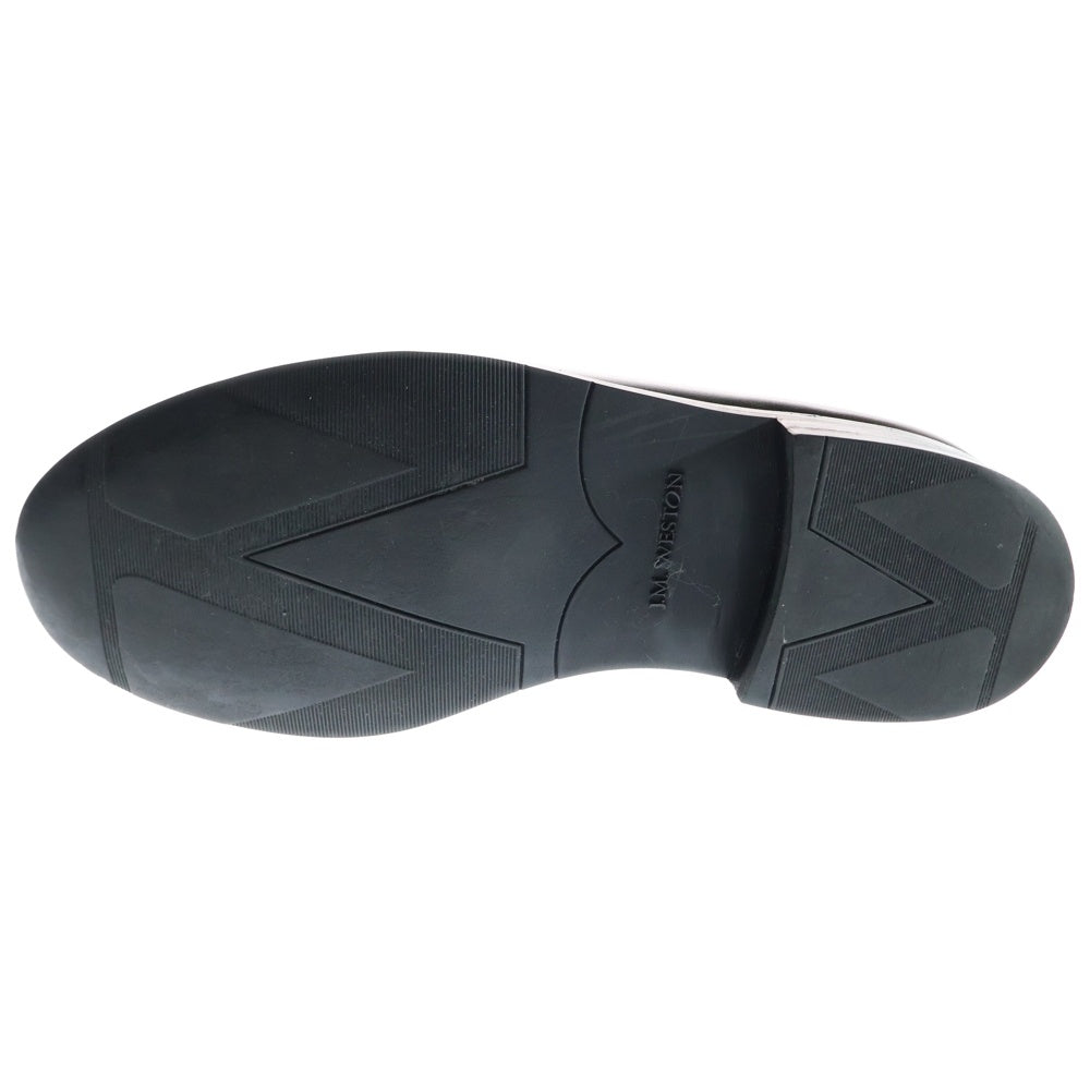 J.M.WESTON(ジェイエムウエストン) SIGNATURE LOAFER シグネチャー レザー コインローファー ラバーソール 革靴 ブラック 41-101-180-11