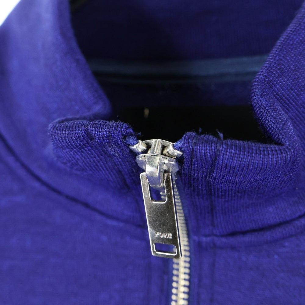 YOAK(ヨーク) 24AW 3/4 ZIP PULLOVER SWEAT SHIRT ジップ プルオーバー スウェット シャツ トレーナー ブルー