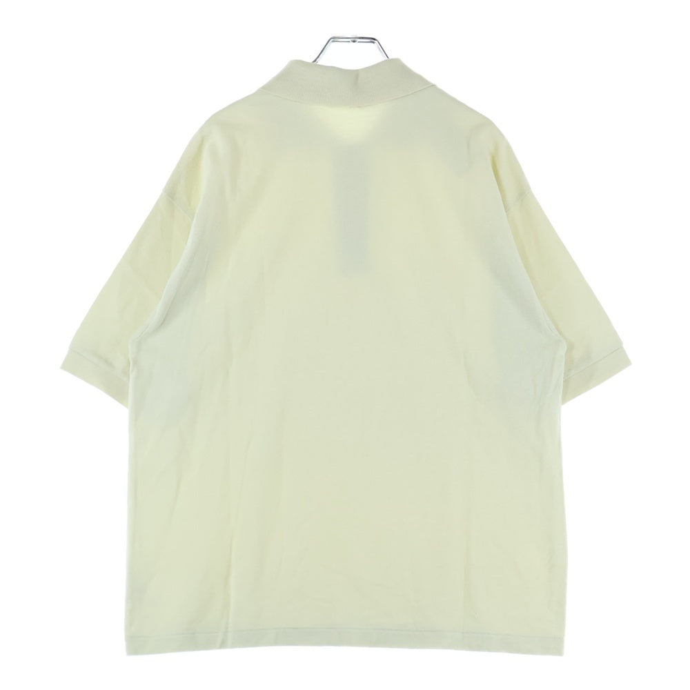 AURALEE(オーラリー) 25SS Pima Cotton Heavy Pique POLO ピケ 半袖ポロシャツ ベージュ A25SP01SK