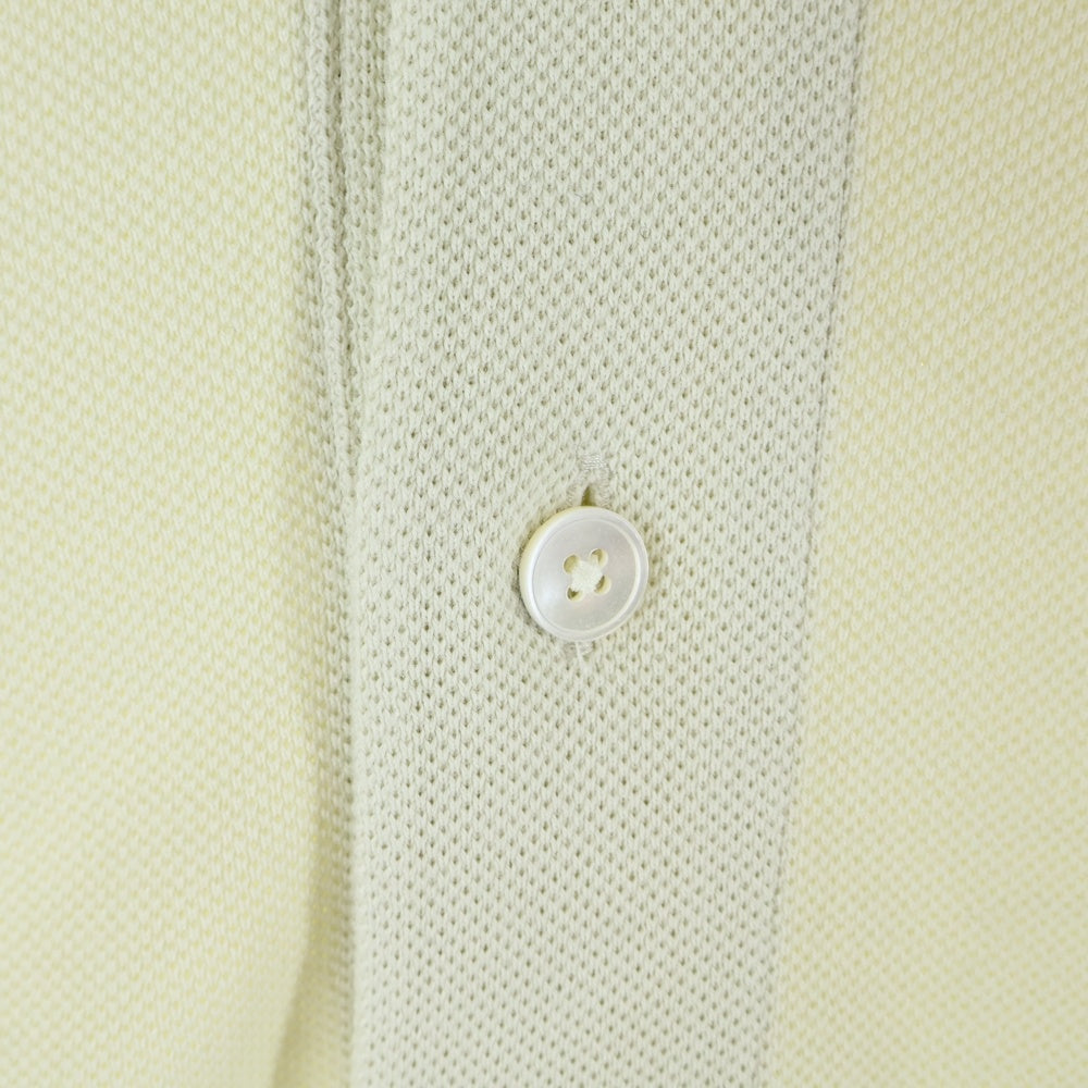 AURALEE(オーラリー) 25SS Pima Cotton Heavy Pique POLO ピケ 半袖ポロシャツ ベージュ A25SP01SK