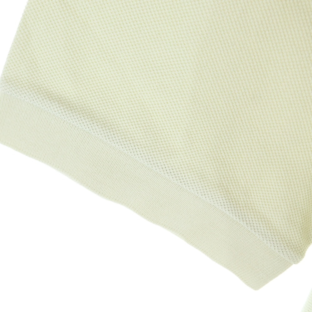 AURALEE(オーラリー) 25SS Pima Cotton Heavy Pique POLO ピケ 半袖ポロシャツ ベージュ A25SP01SK